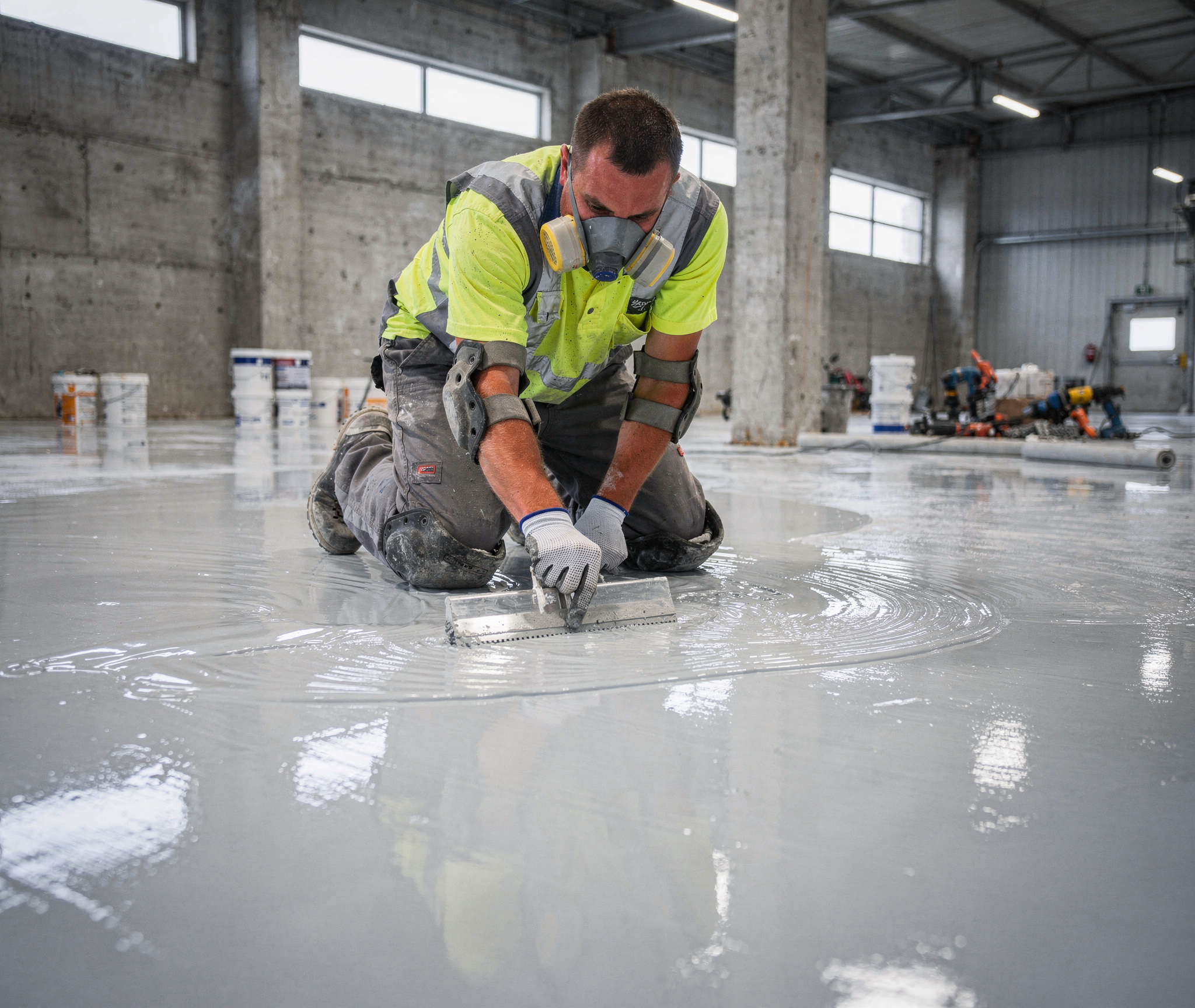 Epoxy flooring